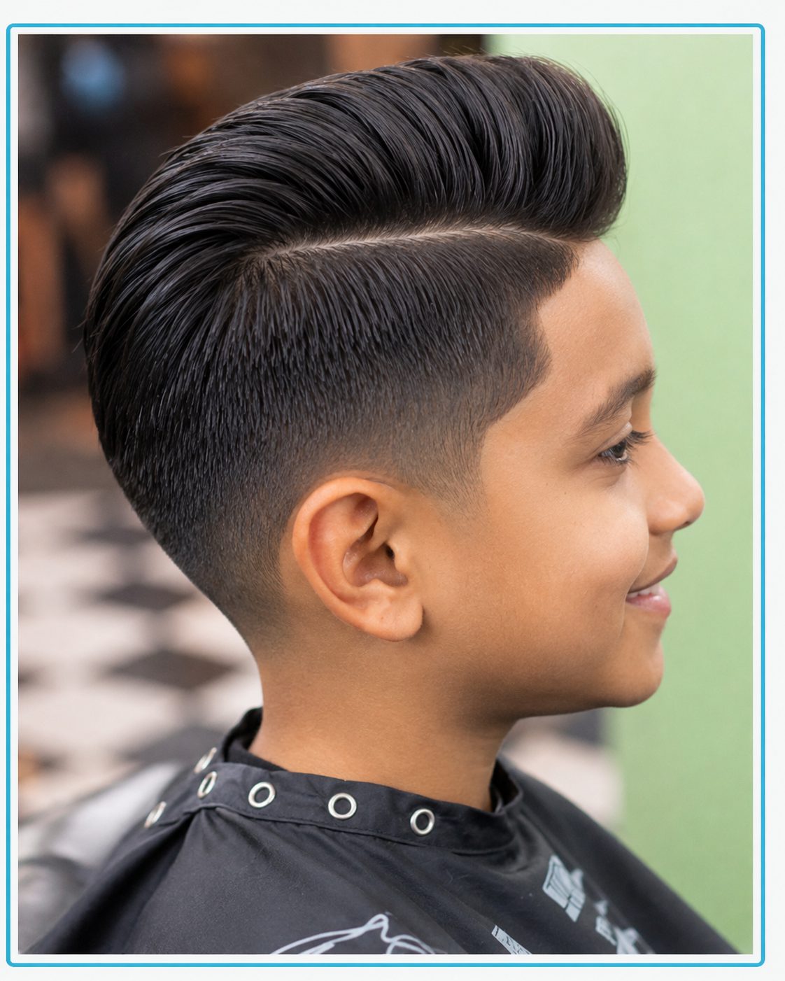 Classic Boy Old School Vintage Hairstyle Kids Haircut Scissor Cut, Mountain View, CA