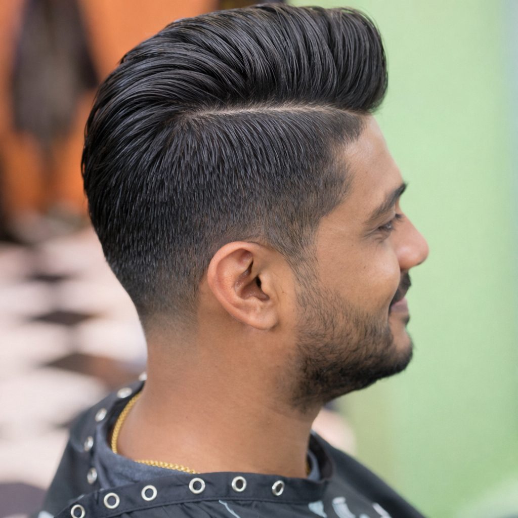 Men's hairstyle, Mountain View, CA